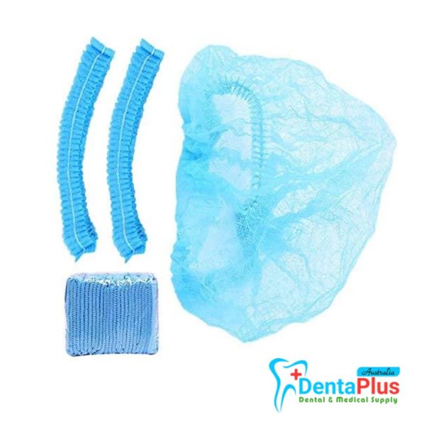 Bouffant Clip CapHair Net – Blue