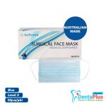 Surgical Face Mask Earloop Level 3 Blue Softmed