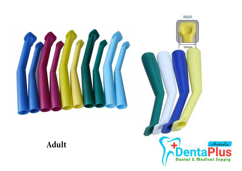 Autoclavable HVE Suction Tubes/Aspirator Tube (Assorted Color) 25Pcs/Pkt - Adult