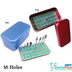 Bur Holder 36 Holes Disinfectant Box Suitable For FG-RA-CA-HP