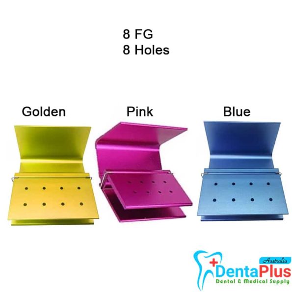 Bur Holder 8 Holes – 8 FG – Aluminium