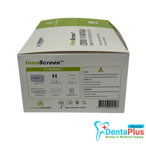 Innoscreen COVID-19 Rapid Antigen Self Test 20 individual kits-2