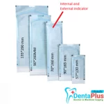 Self-Sealing Sterilisation Pouches, Dual Indicators (Internal and External) QSafe 200pcs_pkt