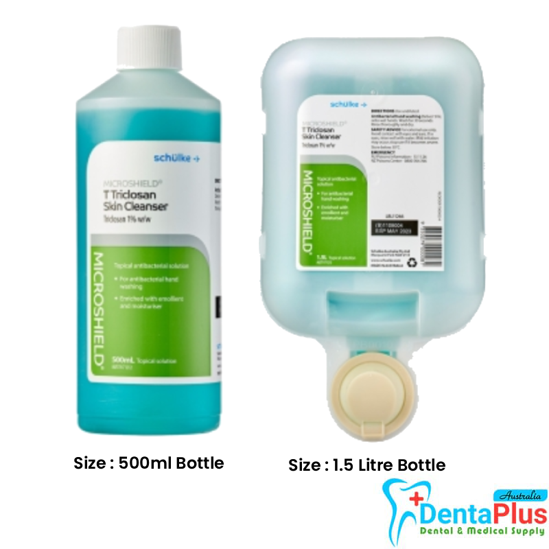 Microshield T Triclosan Skin Cleanser - 500ml &1.5ltr