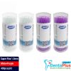 Dental Disposable Micro Applicators #400pcs/pkt - super-fine-1-5mm-whitepurple