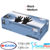 G-CARE Nitrile Powder Free & Latex Free Examination Non-Sterile Gloves (Black) #10 box/ctn - medium