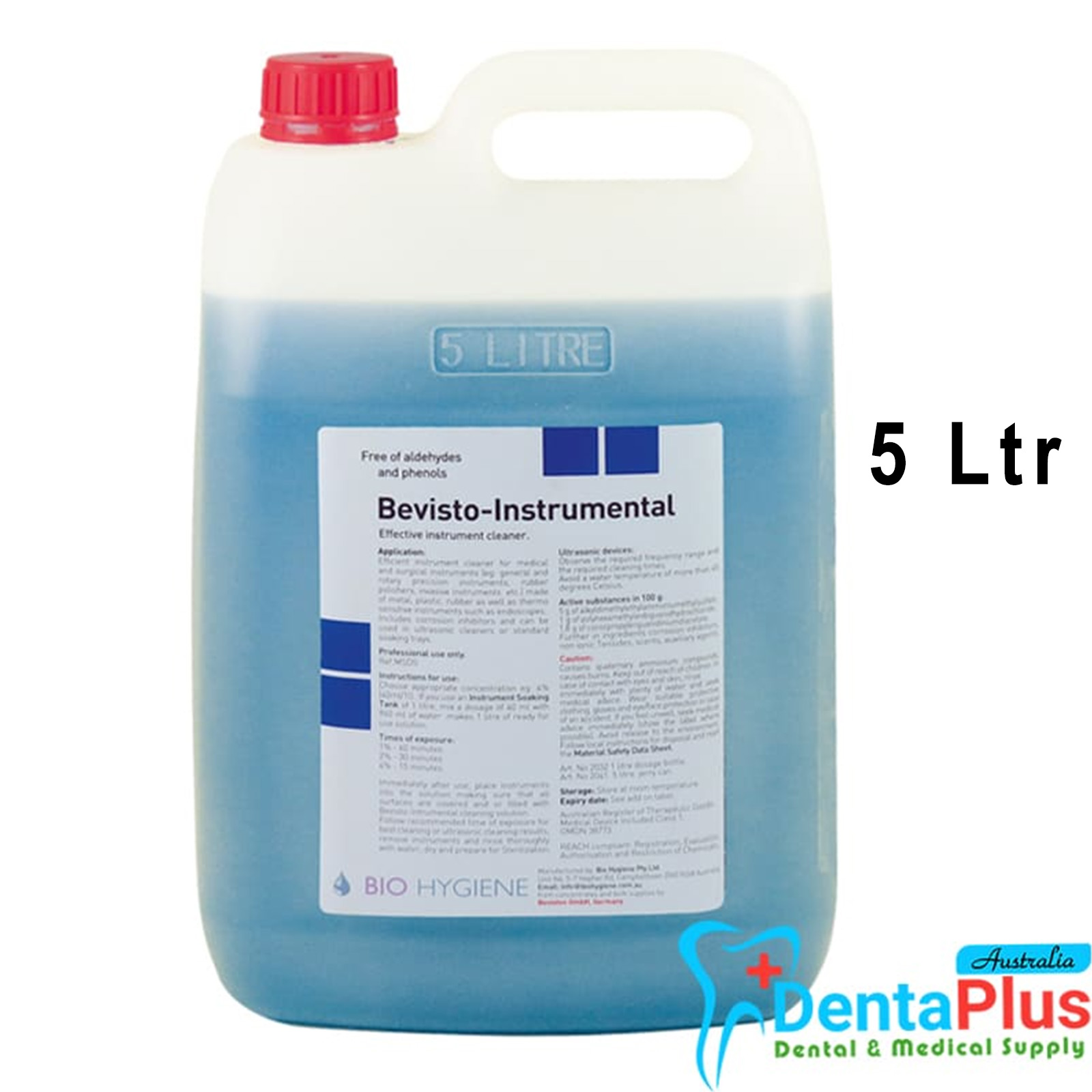 Bio Hygiene Bevisto Instrumental Cleaner - Bevisto Instrumental Cleaner 5 Ltr