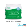Clinell Universal Sanitising Wipes (Flat,Bucket & Rifil For Bucket) - bucket-refill-225-wipes
