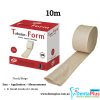 Tubular Compression Bandage Form Elastic Support Latex-Free Flesh/Beige (10m) #Each Roll - b-small-limbs-12-14cm-2