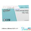 Self-Sealing Autoclave Sterilisation Pouches Dual Indicator (With Internal and External indicators) QSafe 200pcs/pkt - 135mm-x-290mm