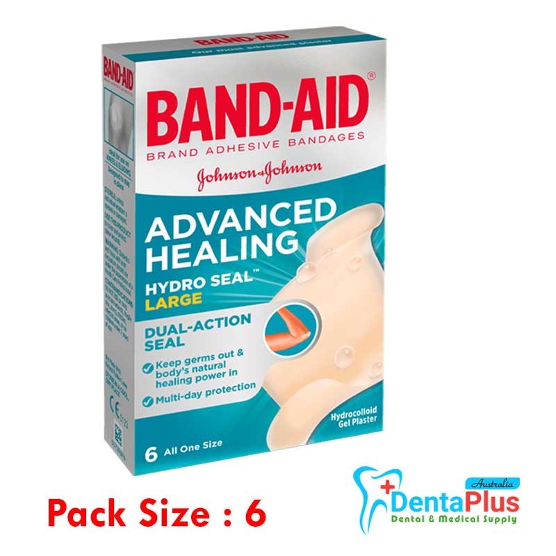 BandAid Advanced Healing Strip Large