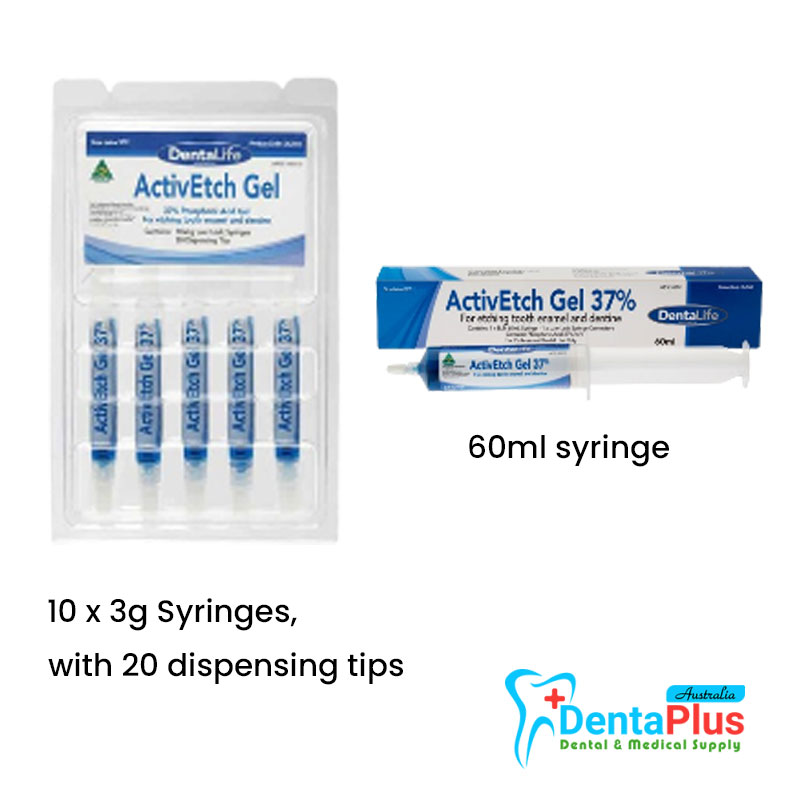 ActivEtch Syringes Gel - 37% Dentalife