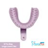 Edentulous Impression Trays, Astek Transform Heat Mouldable#12pcs/Bag - Large Lower Lilac #7