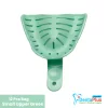 Edentulous Impression Trays, Astek Transform Heat Mouldable#12pcs/Bag - Small Upper Green #12