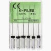 K Files - 6pcs/pkt - 31-mm - 15-white
