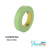 Masking Tape Green - Each Roll - 19mm-x-50m-roll