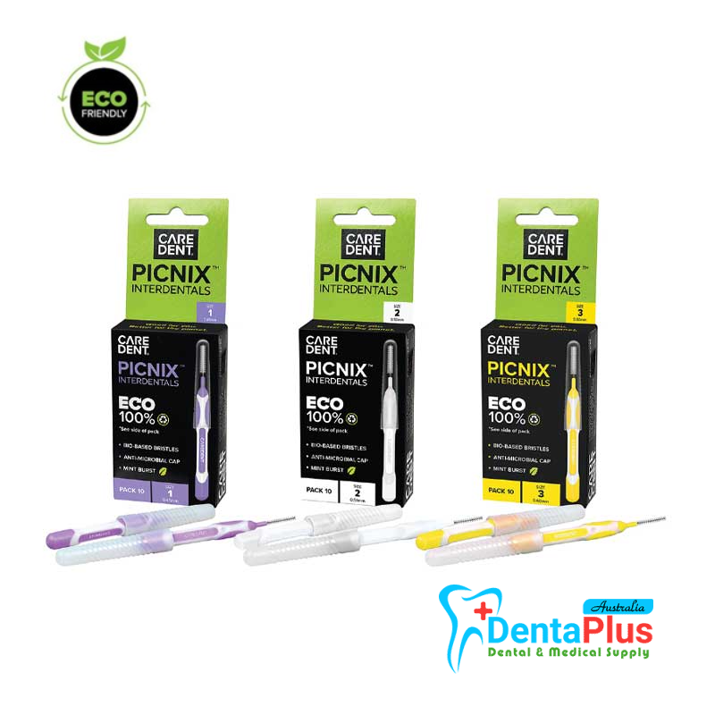 Caredent Picnix Eco Interdental Brushes