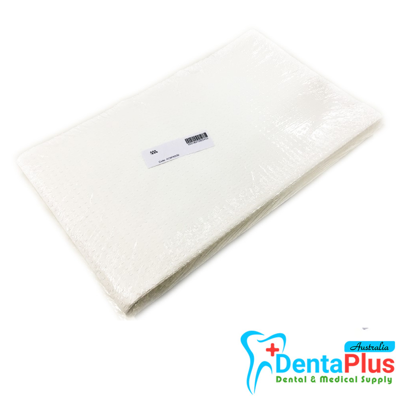 Cello Clinical Large Dental Bibs / Barrier Pads White 4-Ply 315 x 500mm – 500 per Carton